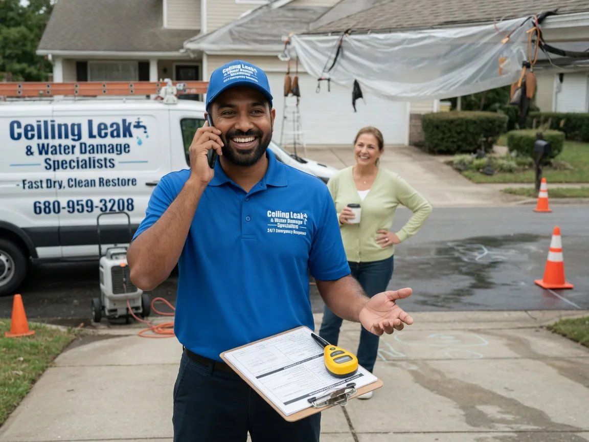 Ceiling Leak Cleanup Brilliant, AL FAQs